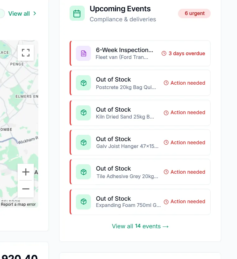 Close-up: Compliance and stock events