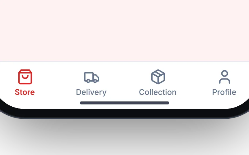 Close-up: Store, delivery and collection